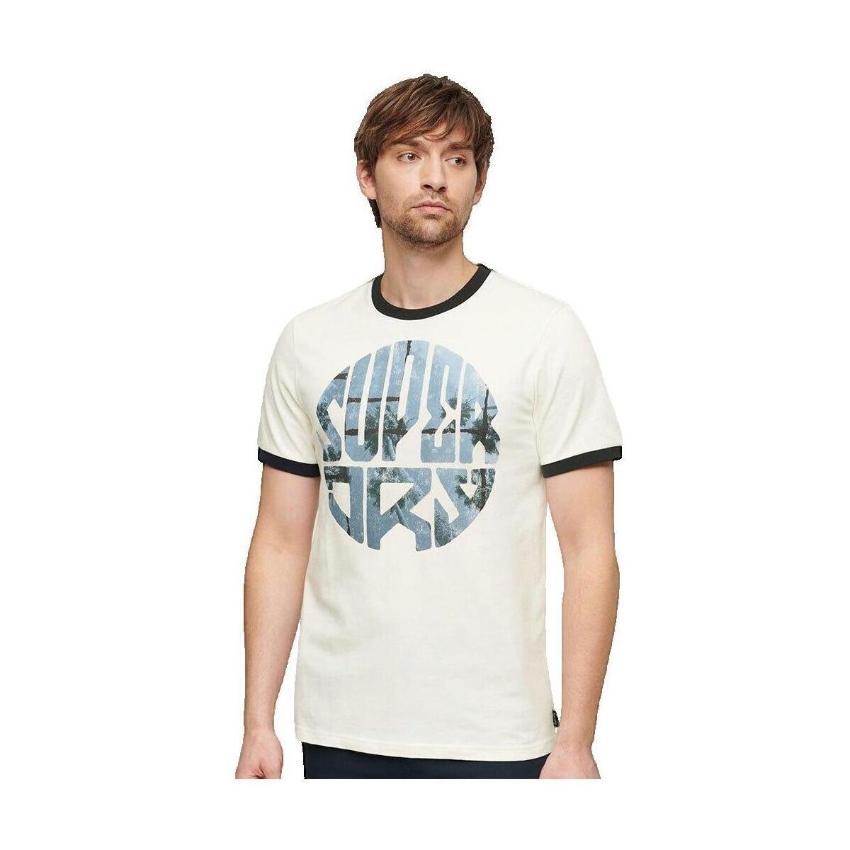 Superdry  T-shirt  Photographic Logo manches courtes  Bílá