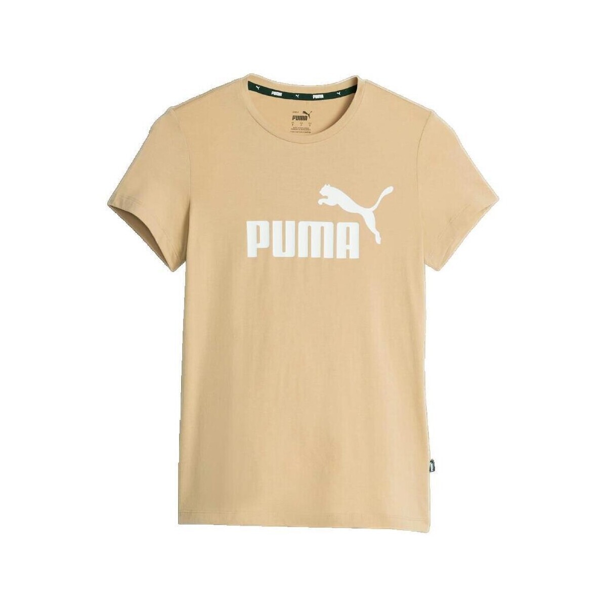 Puma  T-shirt  Essentials Beige  Béžová