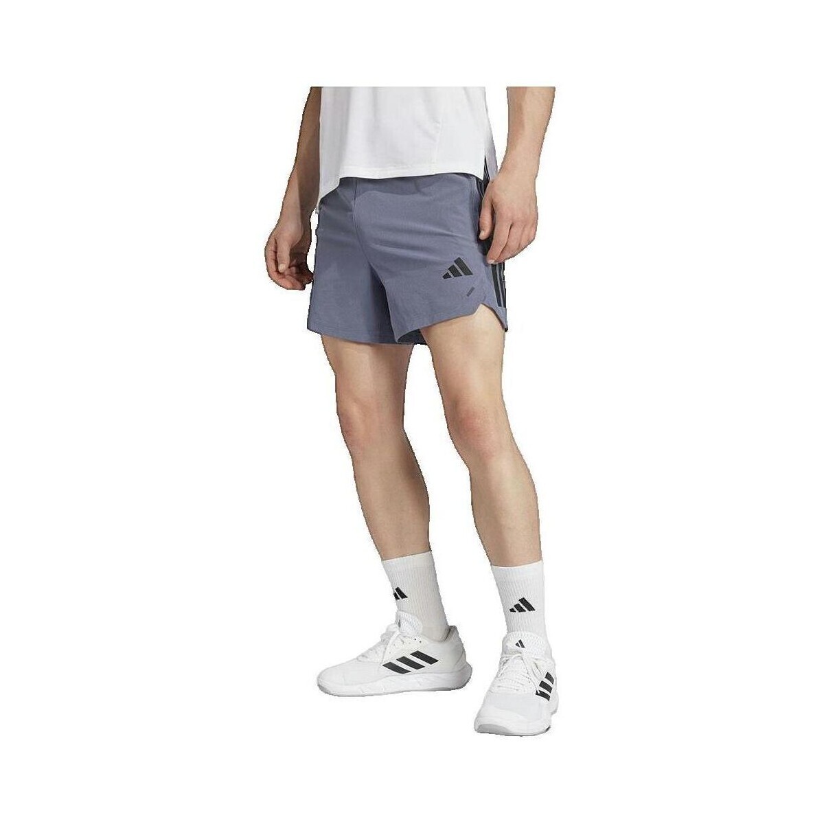 adidas  Short  Power 3 Stripes ajusté  Černá