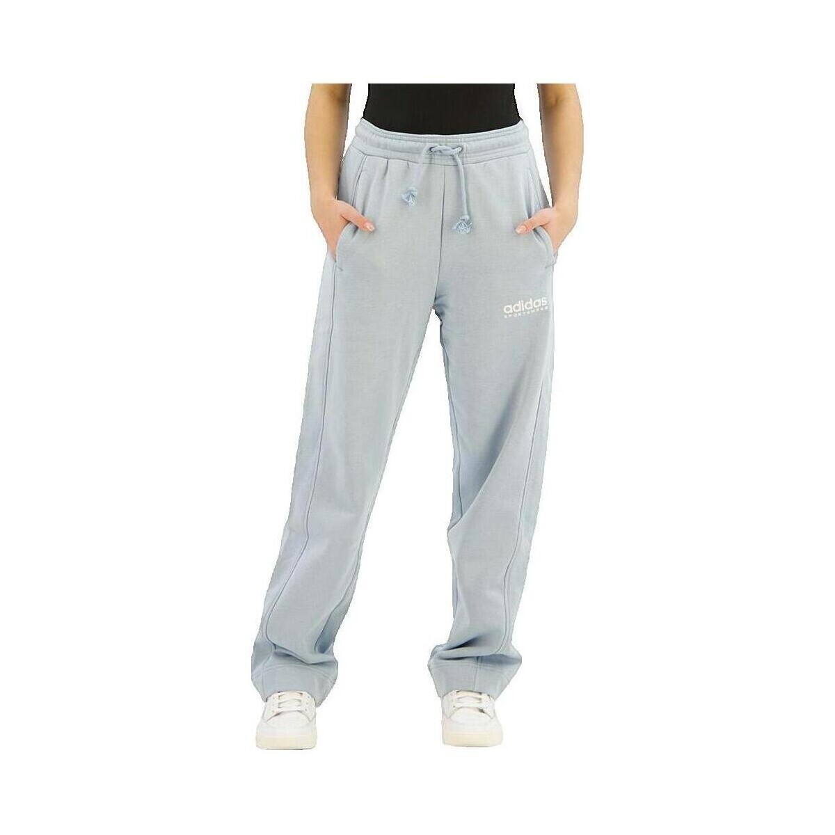 adidas  Pantalon  All Szn Fleece Graphic Joggers  Modrá