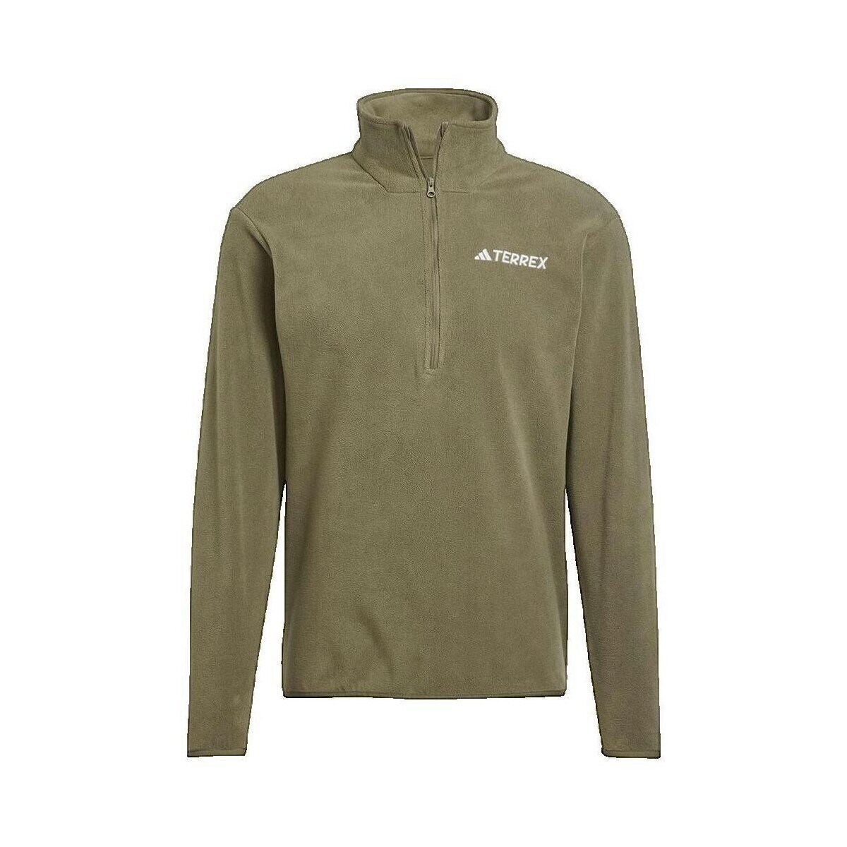 adidas  Polaire  Multi Essentials Demi-Zip  Zelená