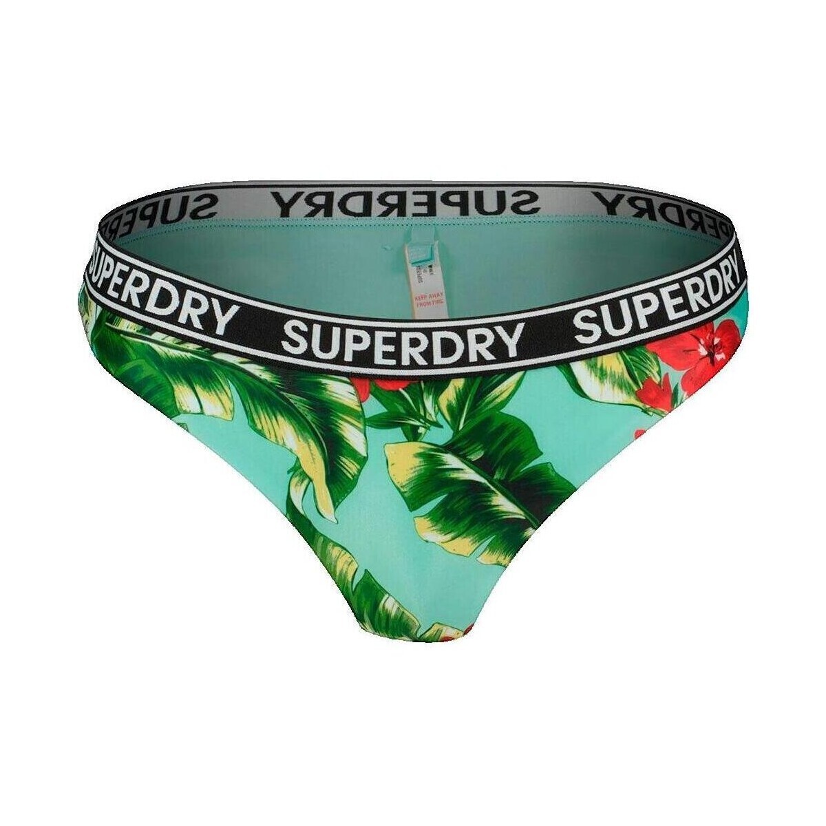 Superdry  Bas de bikini  Vintage Surf Logo  Zelená