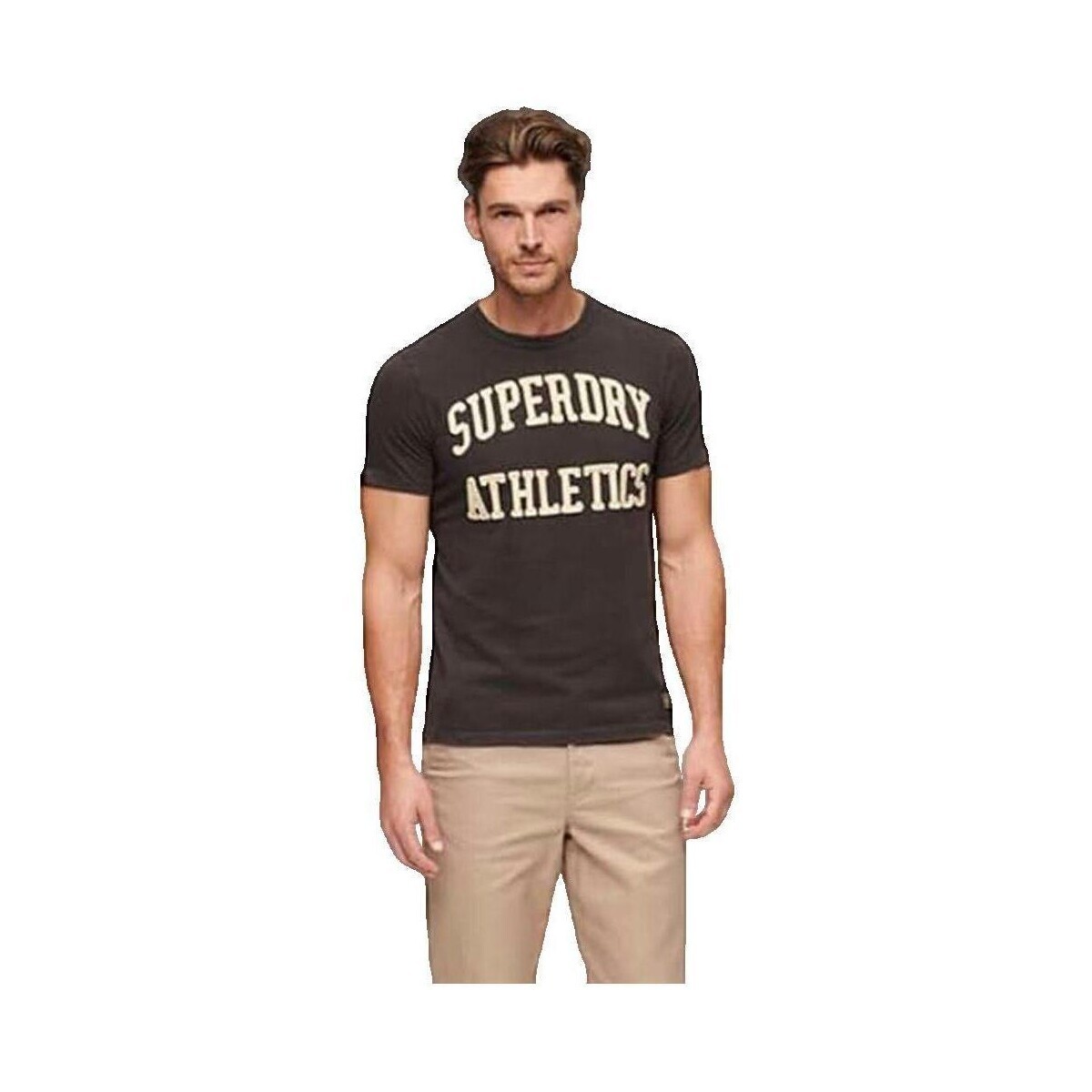 Superdry  T-shirt  Vintage Athletic manches courtes  Černá