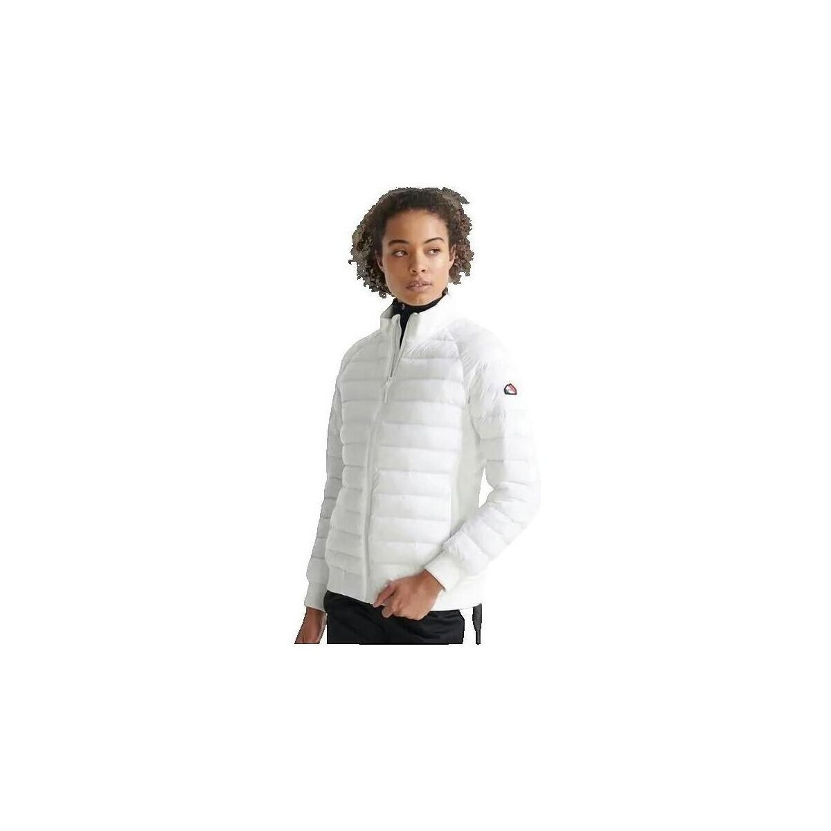 Superdry  Veste  Motion Hybrid Slim Blanc  Bílá