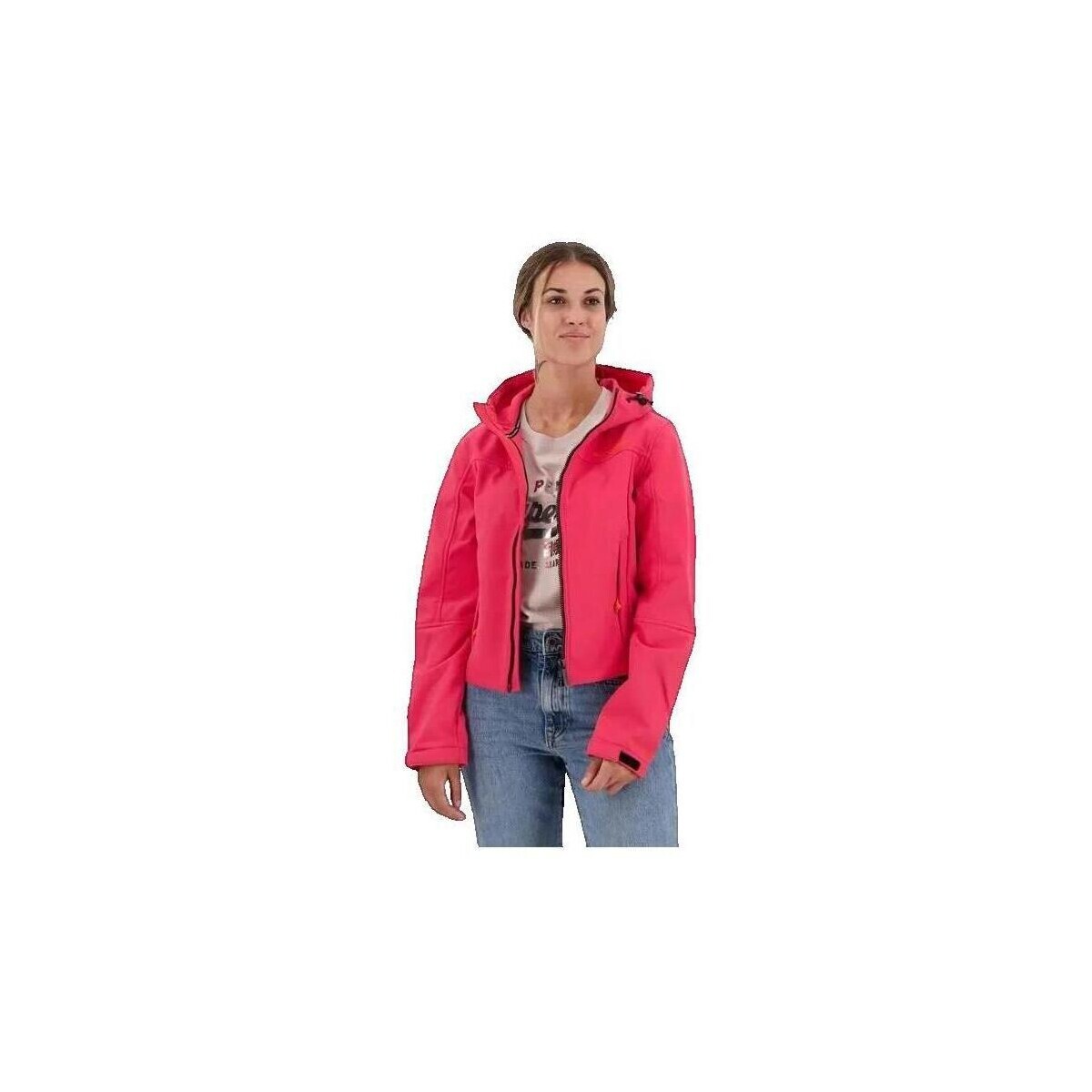 Superdry  Veste  Code Trekker softshell femme  Růžová