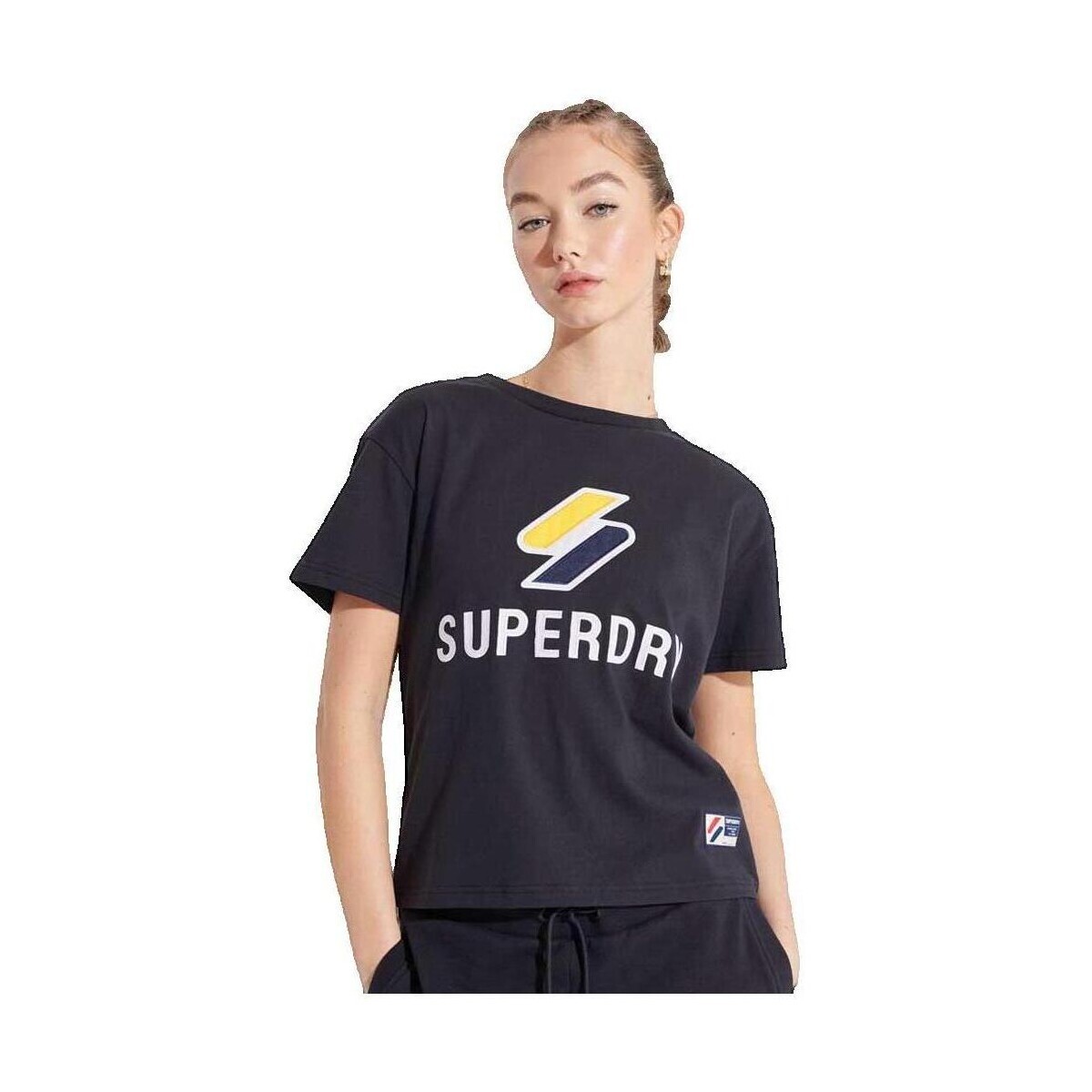 Superdry  T-shirt  Sportstyle Classic  Modrá