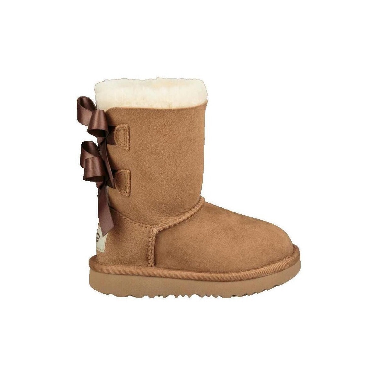 UGG  Bottes  Bailey Bow II en daim marron  Hnědá