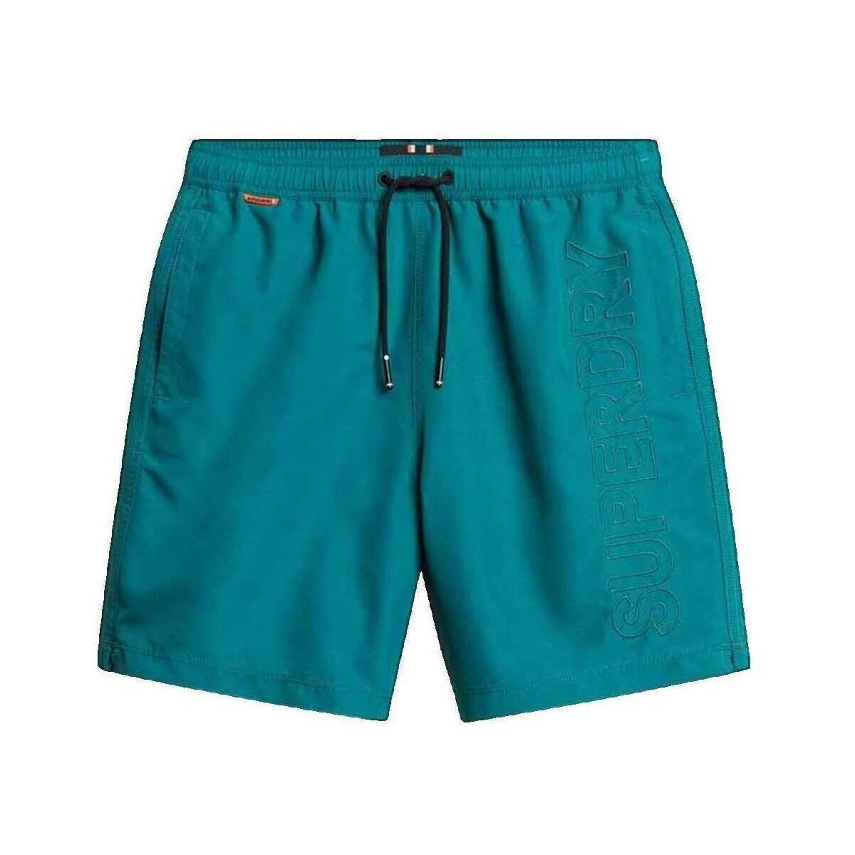Superdry  Short de bain  Premium brodé vert  Zelená