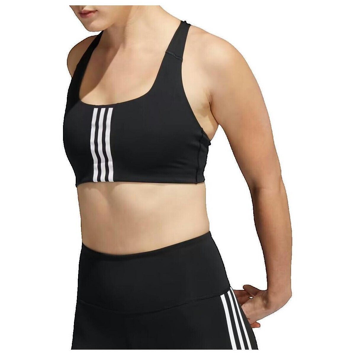 adidas  Brassière  Powerimpact Training maintien moyen  Černá