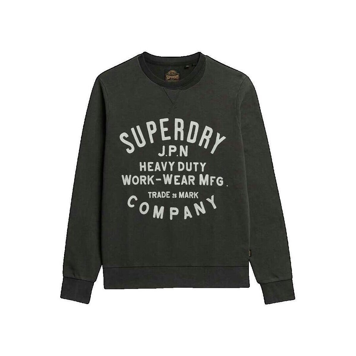 Superdry  Sweatshirt  Machined Goods Workwear  Zelená