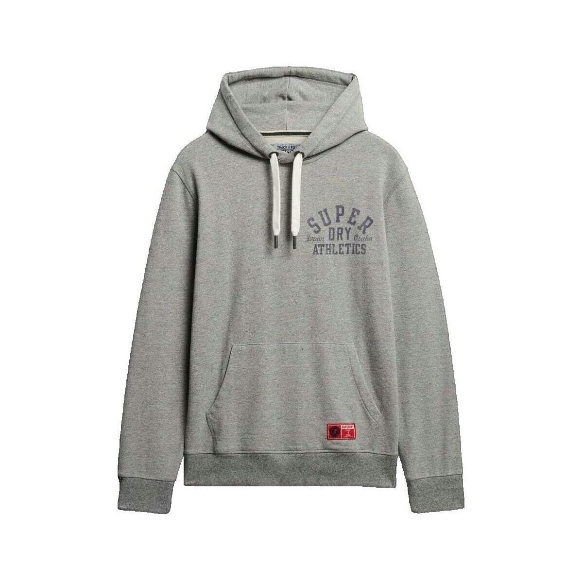 Superdry  Sweat à capuche  Track   Field gris  Šedá