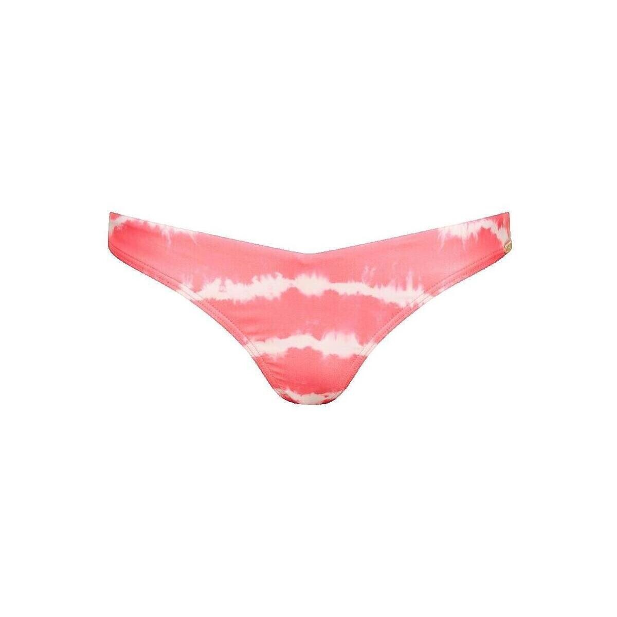 Superdry  Bas de bikini  Tie Dye Rose Femme  Růžová