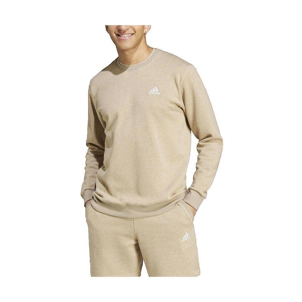 adidas  Sweat-shirt  Essentials Melange  Béžová