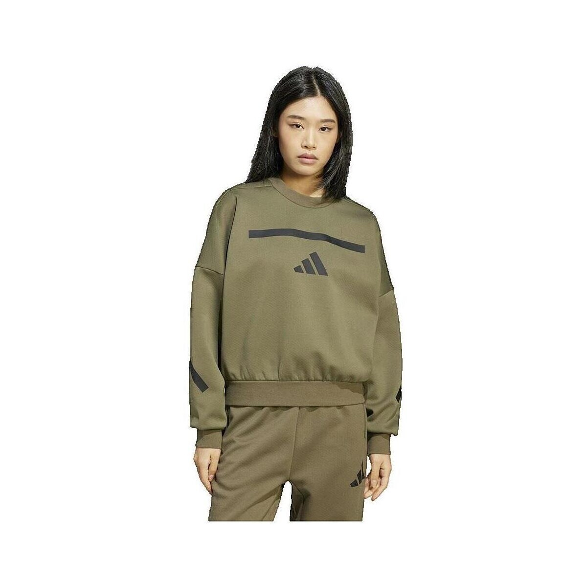 adidas  Sweat  Z.N.E. ample vert  Zelená