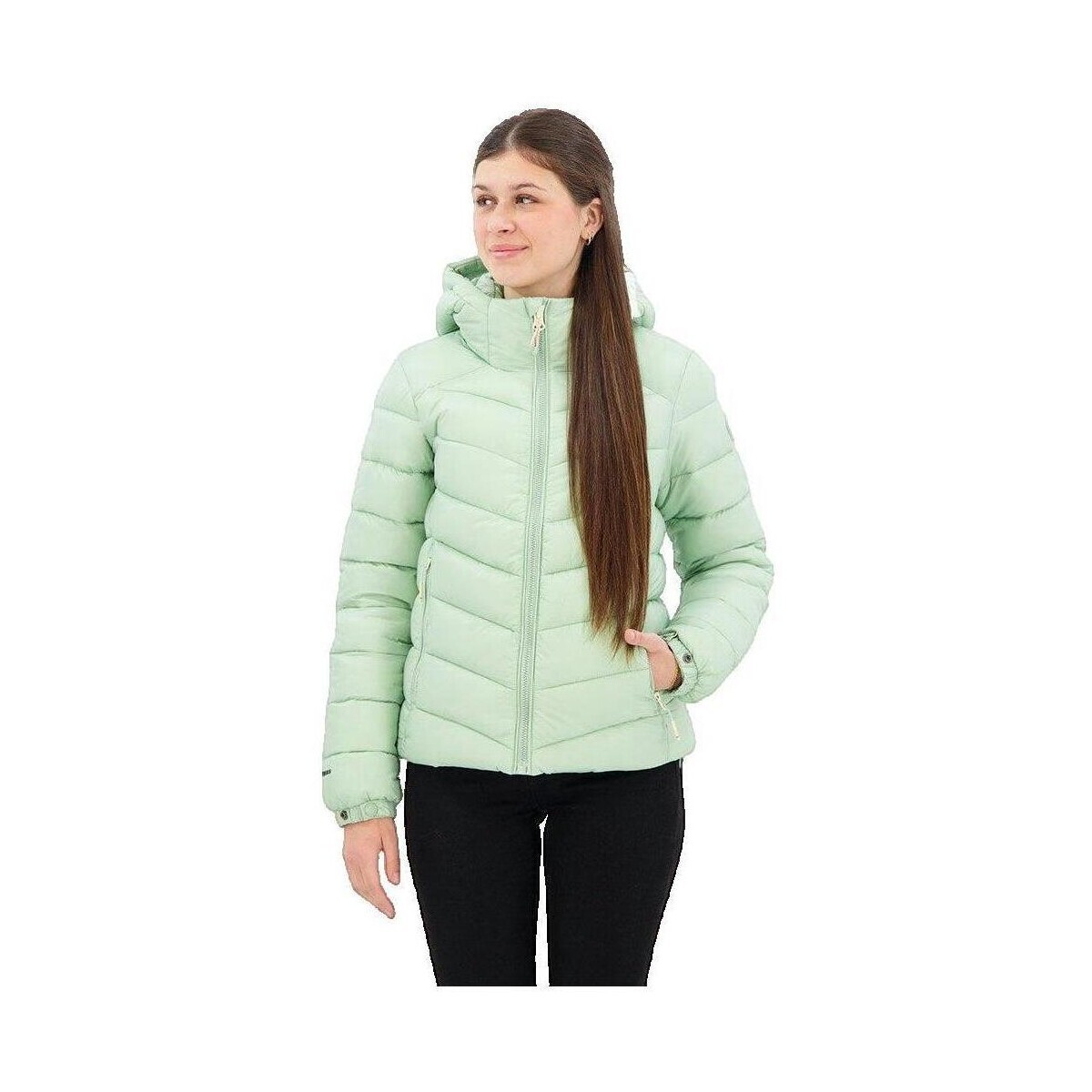 Superdry  Doudoune  Fuji pour femme avec capuche  Černá