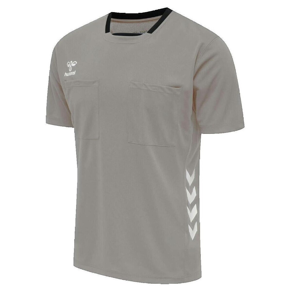 hummel  T-shirt  Maillot d'arbitre HMLREFEREE CHEVRON  Šedá