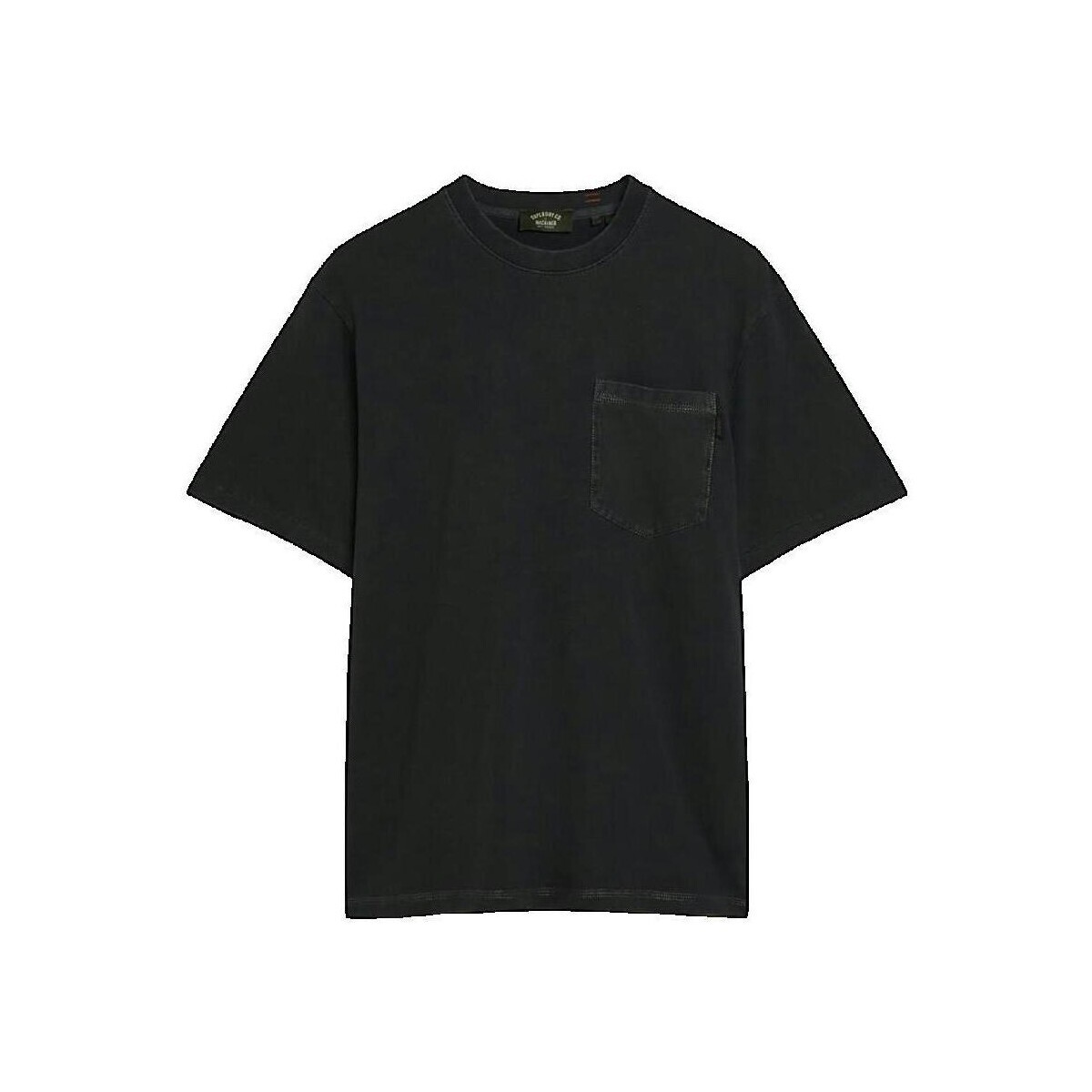 Superdry  T-shirt  Contrast Stitch Pocket  Černá