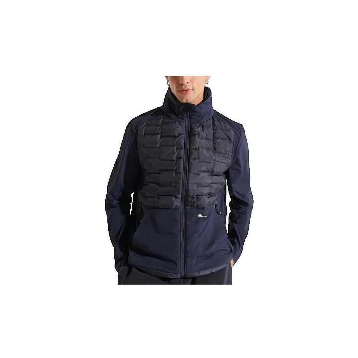 Superdry  Doudoune  Hybrid  Modrá