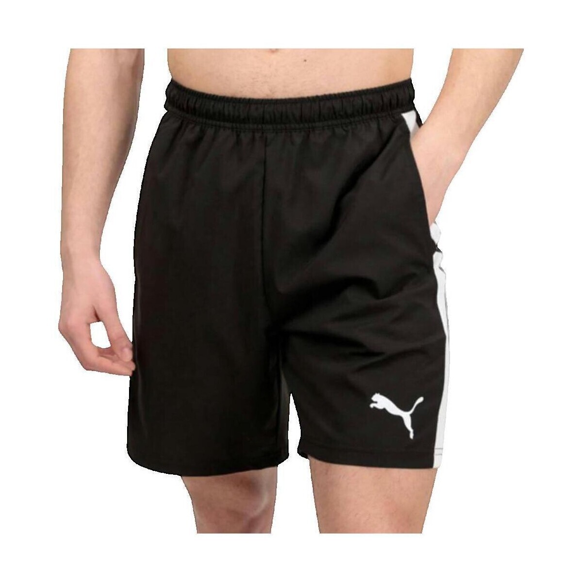 Puma  Short  TeamLiga confortable et performant  Černá