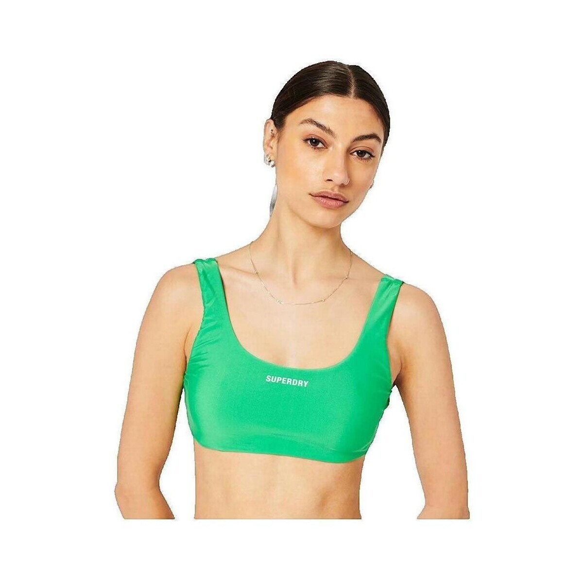 Superdry  Haut de bikini  Code Essential  Zelená