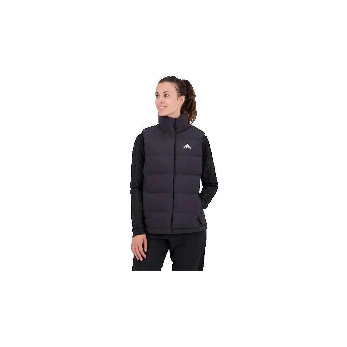 adidas  Gilet en duvet  Helionic  Černá