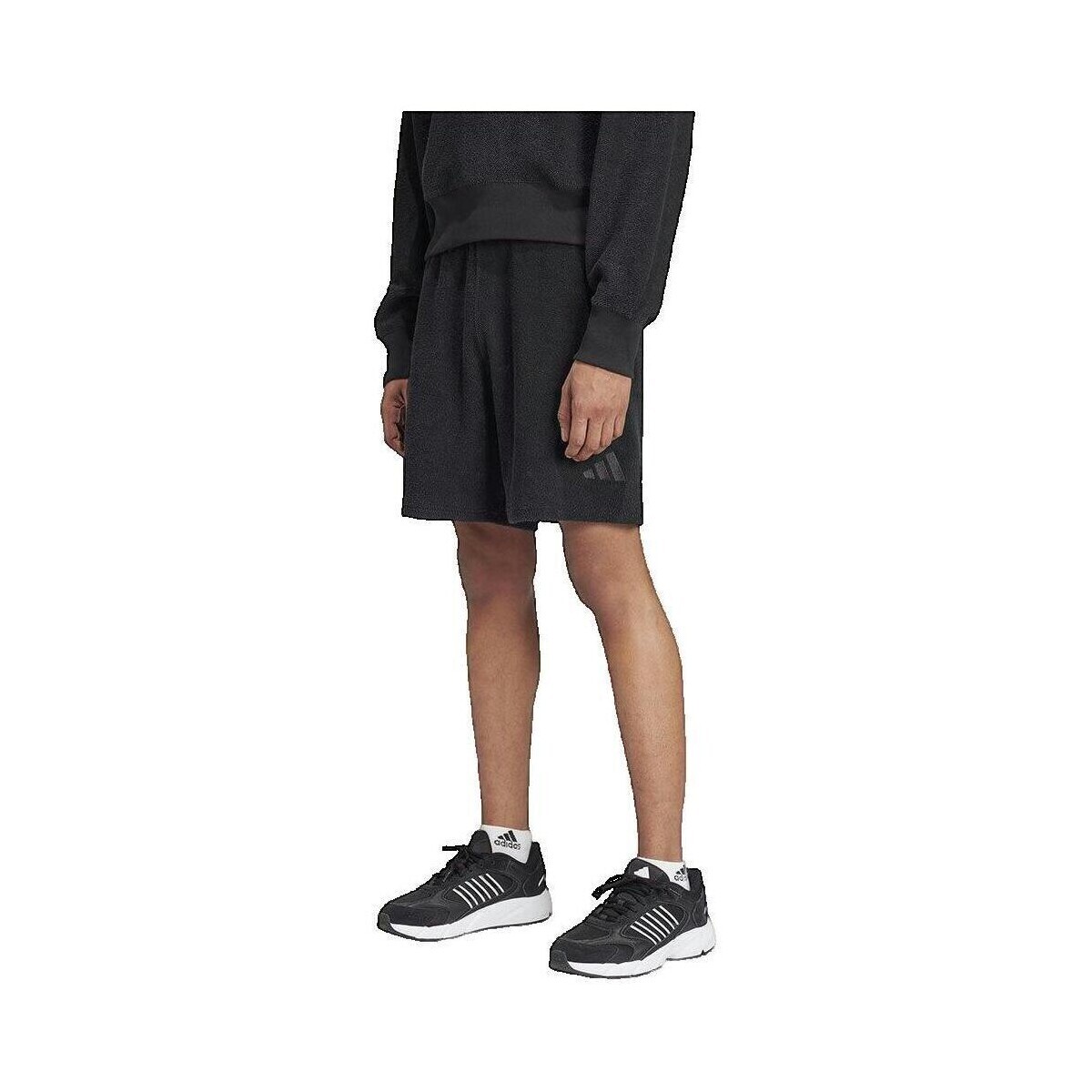 adidas  Short  Elevated All Szn Terry Loop  Černá