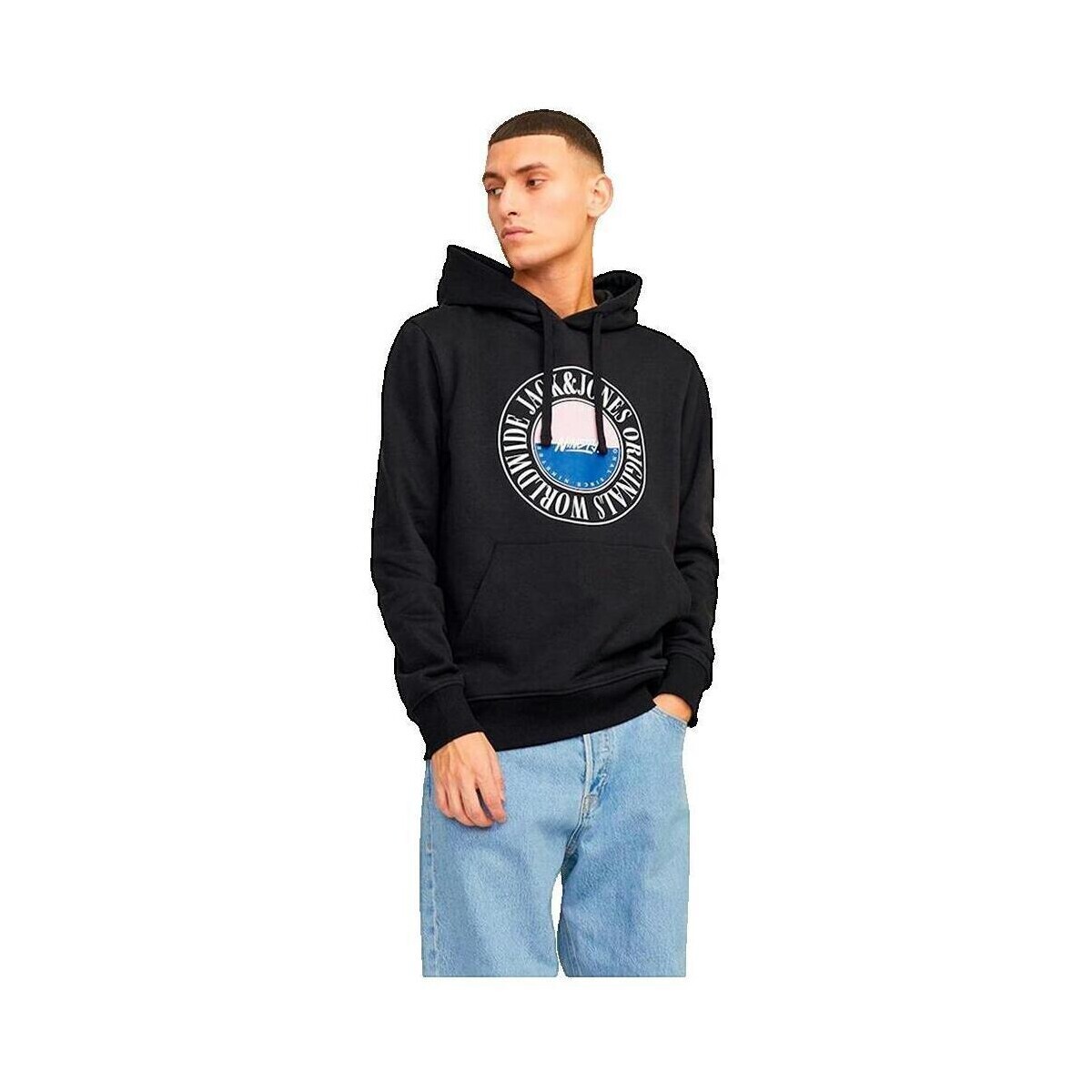 Jack & Jones  Sweat à capuche Jack   Jones Cobin  Černá
