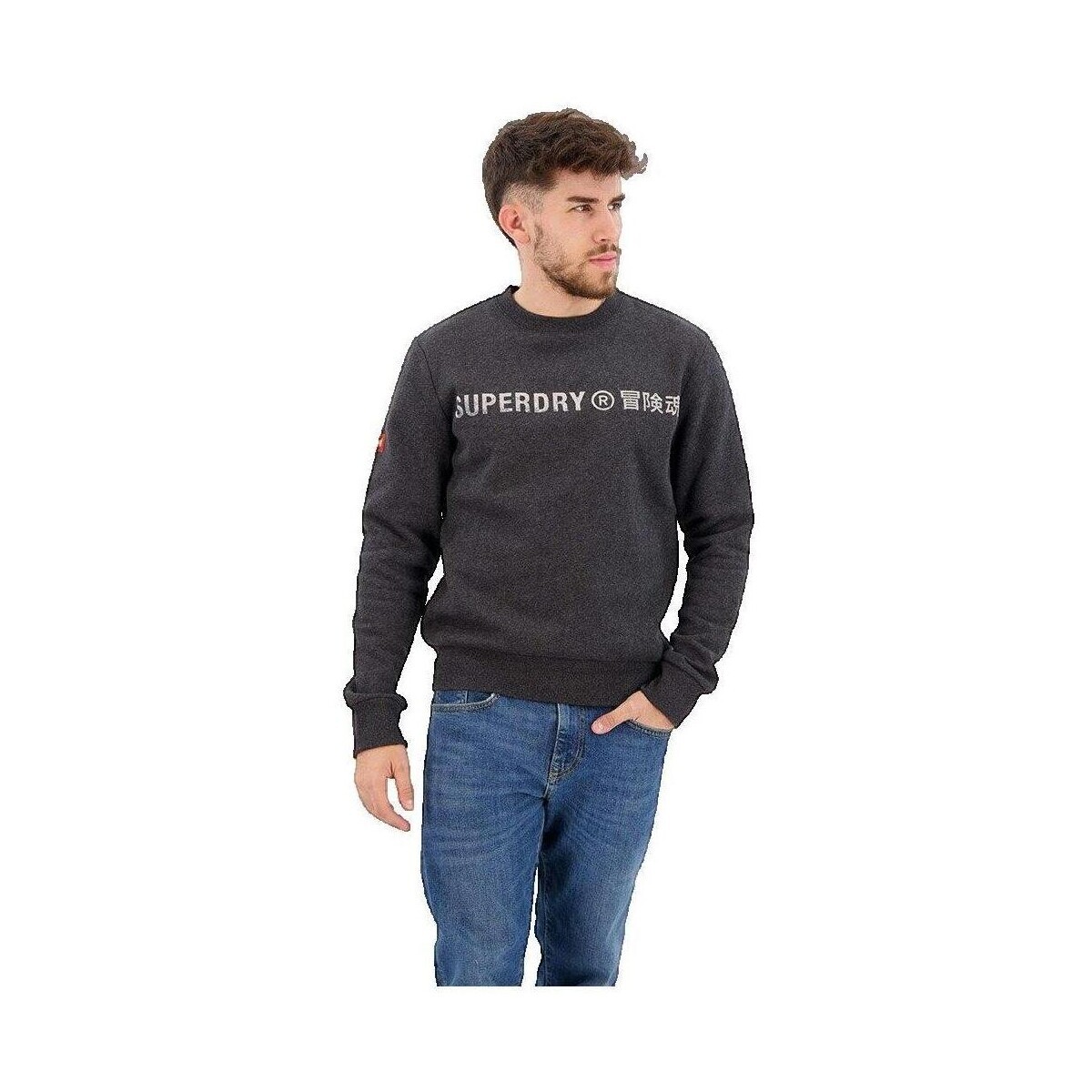 Superdry  Sweat-shirt  Vintage Logo Workwear  Černá