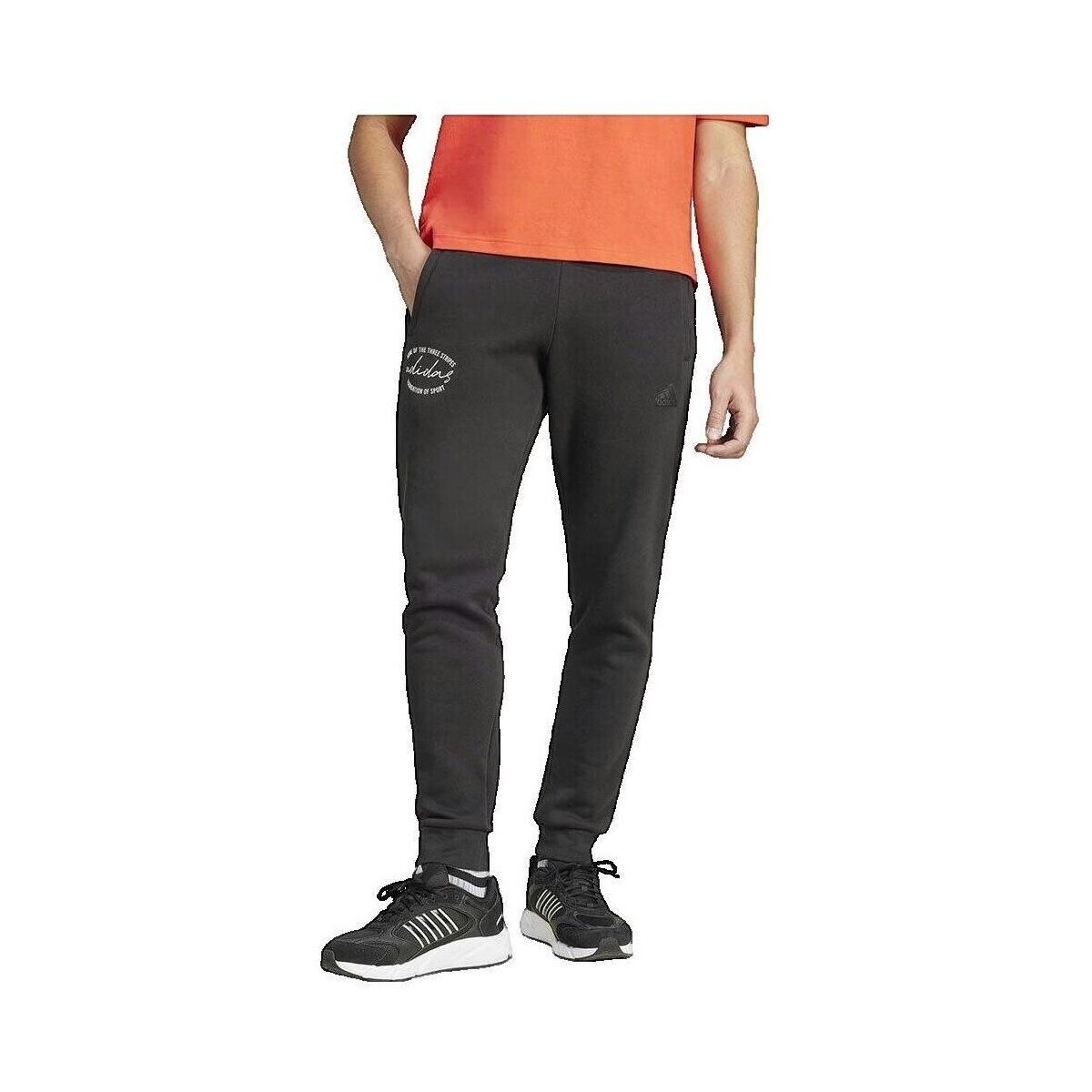 adidas  Pantalon  Brand Love Fleece  Černá