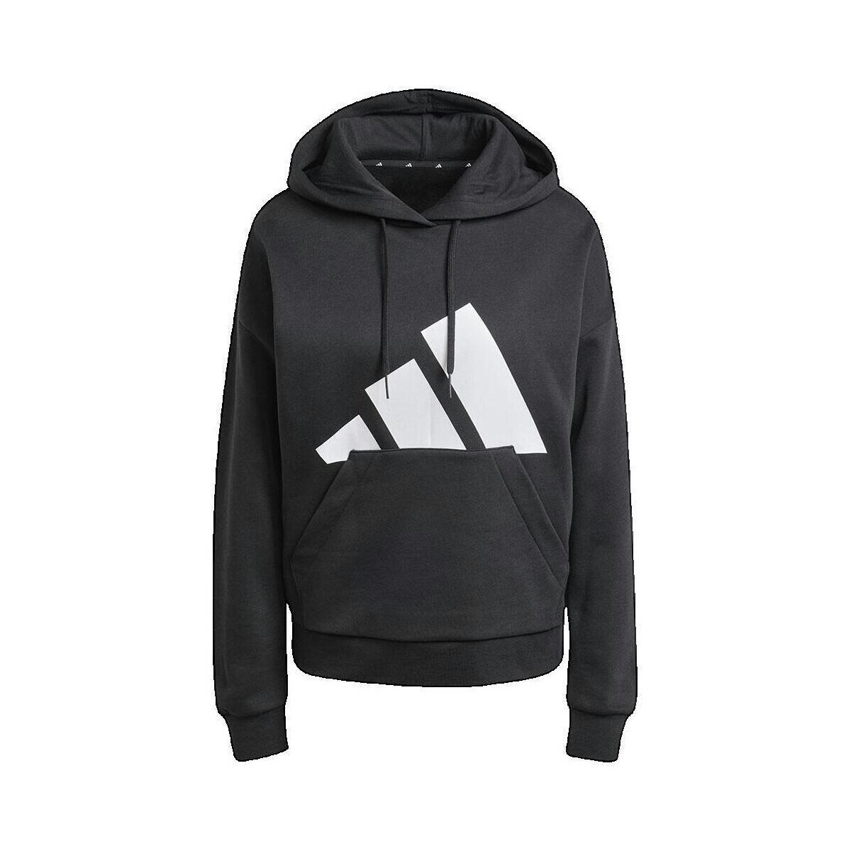 adidas  Sweat à capuche  Essentials noir  Černá