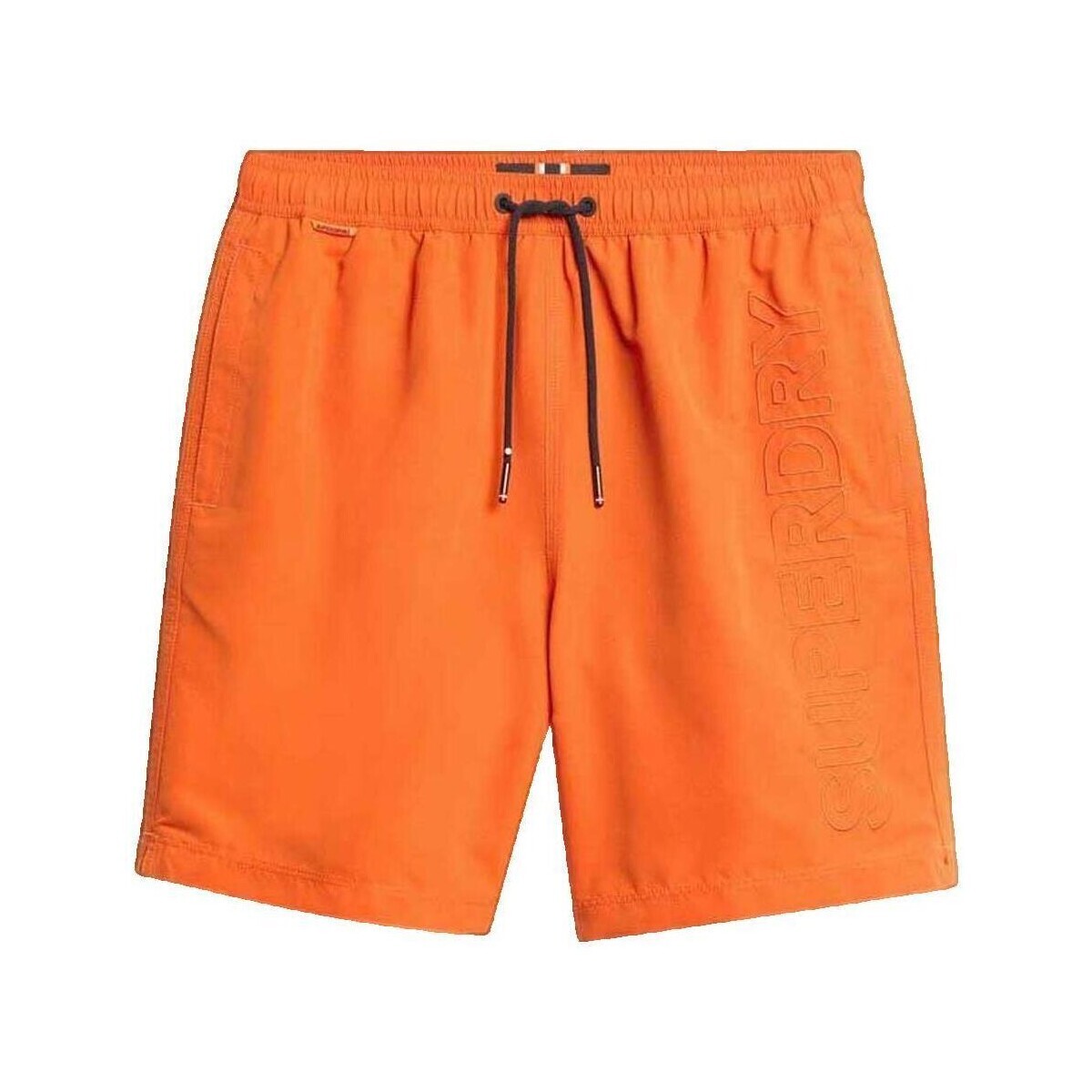 Superdry  Short de bain  Premium Emb 17'' orange  Oranžová