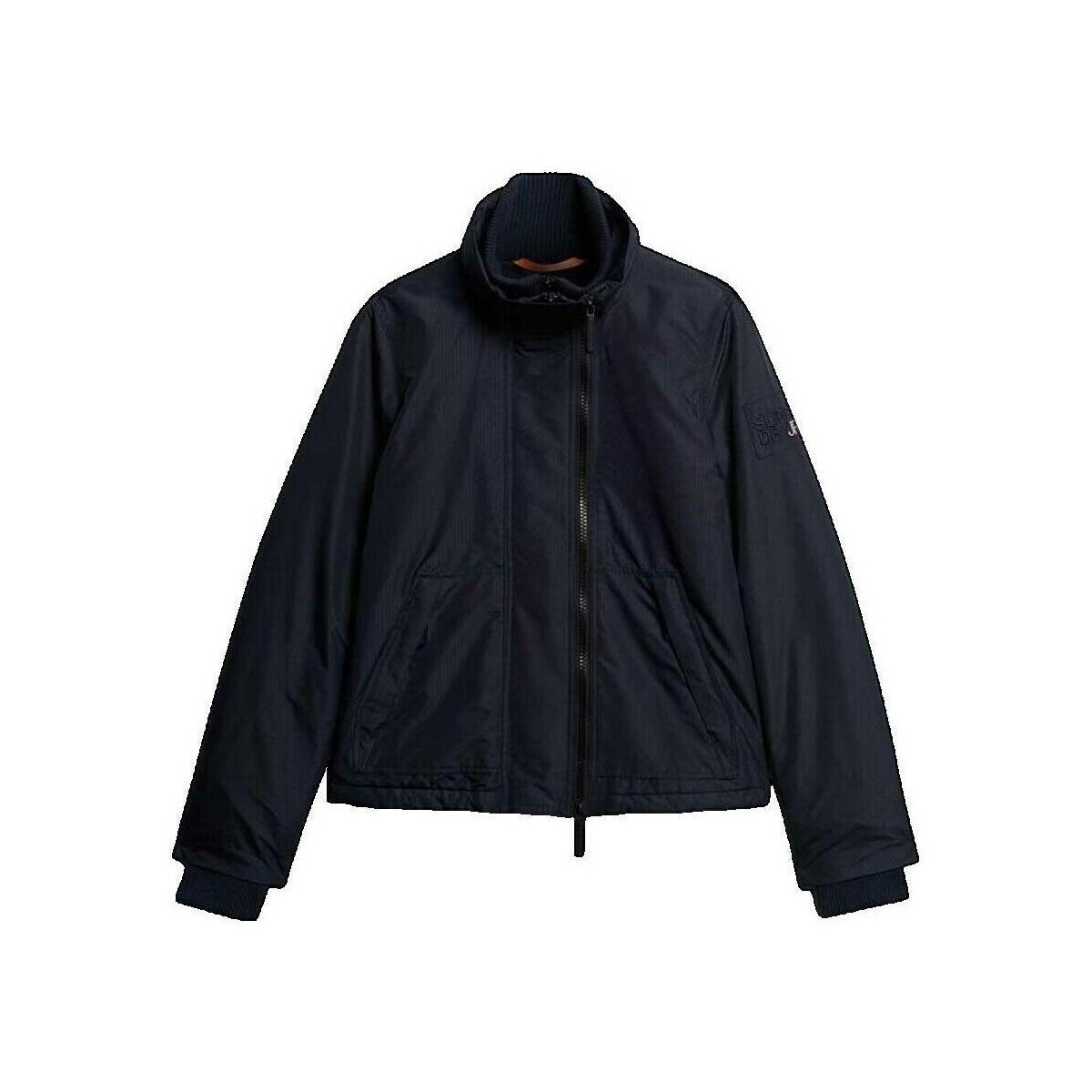 Superdry  Veste  Coupe slim bleu marine  Modrá