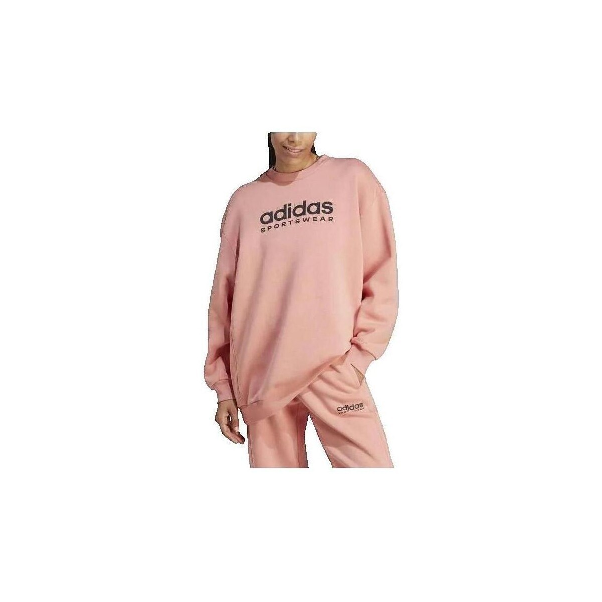 adidas  Sweat-shirt  ample ras-du-cou  Oranžová