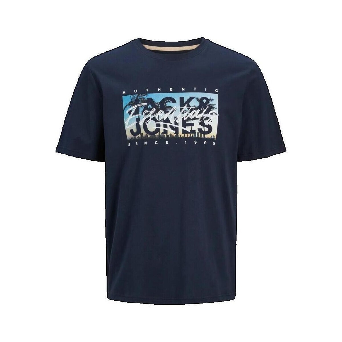 Jack & Jones  T-shirt Jack   Jones Colton Photoprint  Modrá