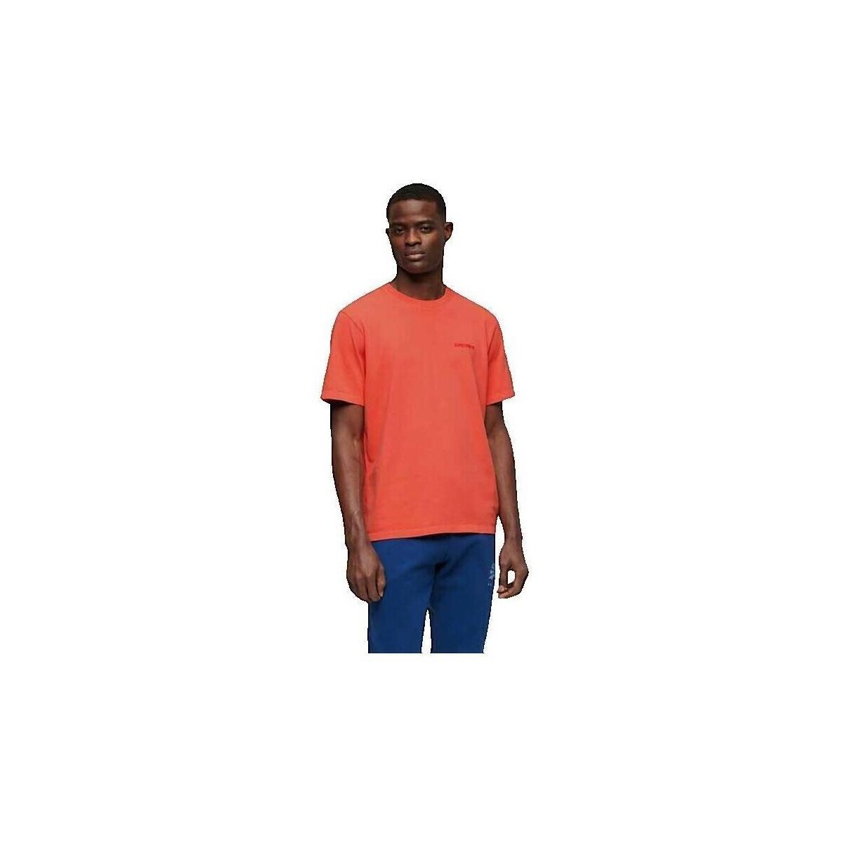 Superdry  T-shirt  Overdyed Logo Loose manches courtes