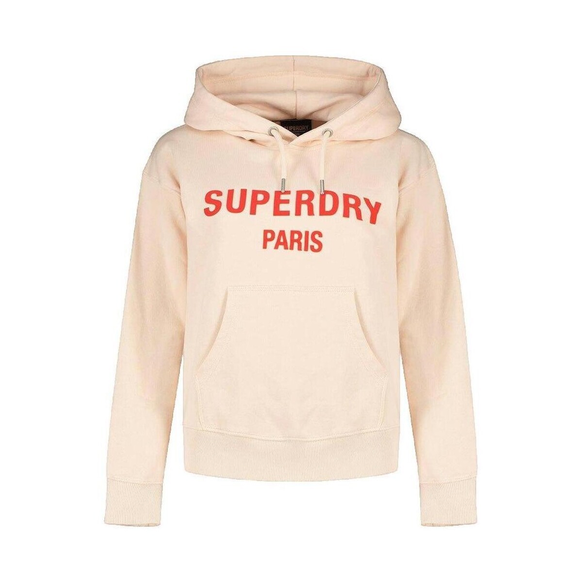 Superdry  Sweat à capuche  Sport Luxe ample  Růžová