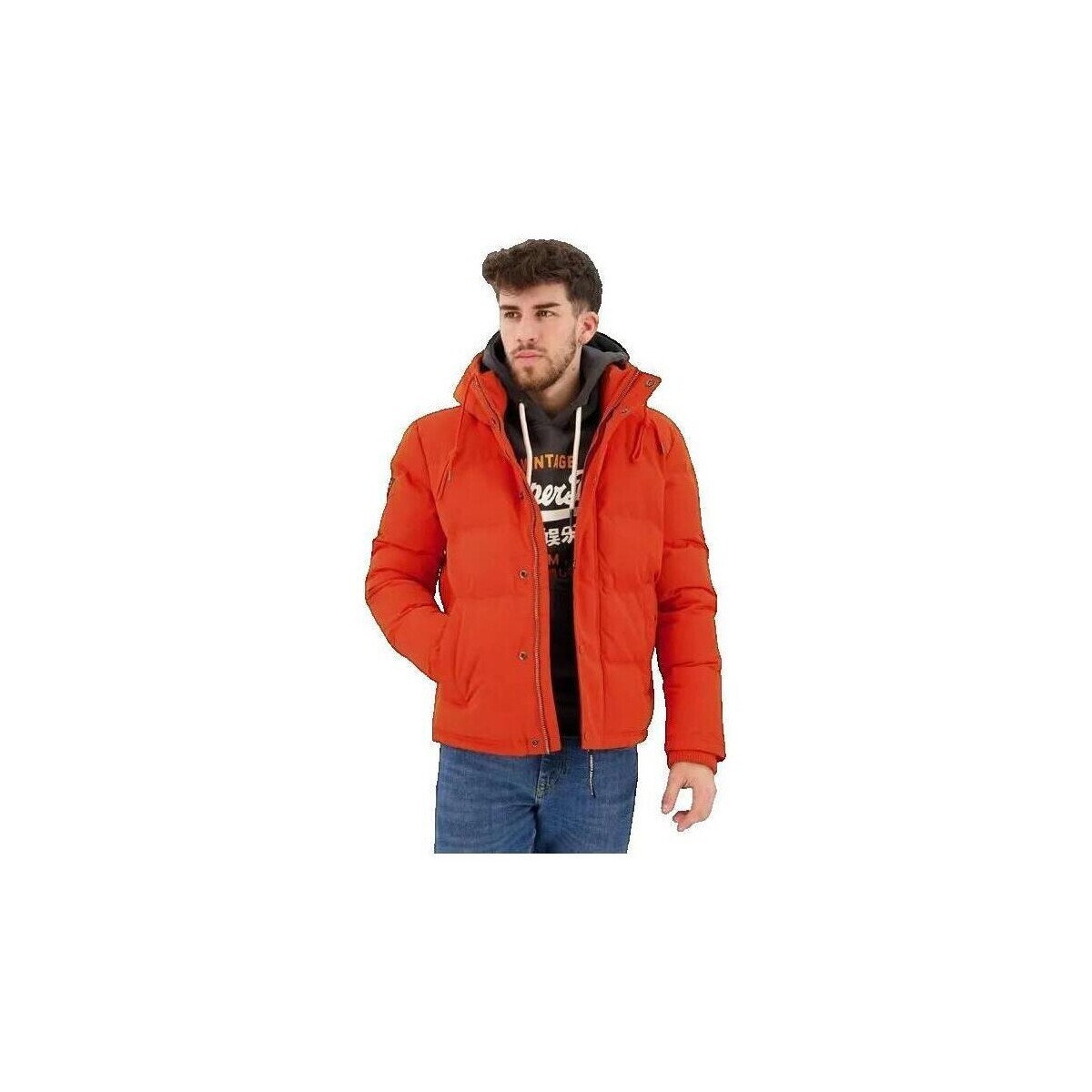 Superdry  Doudoune  Everest Orange  Oranžová