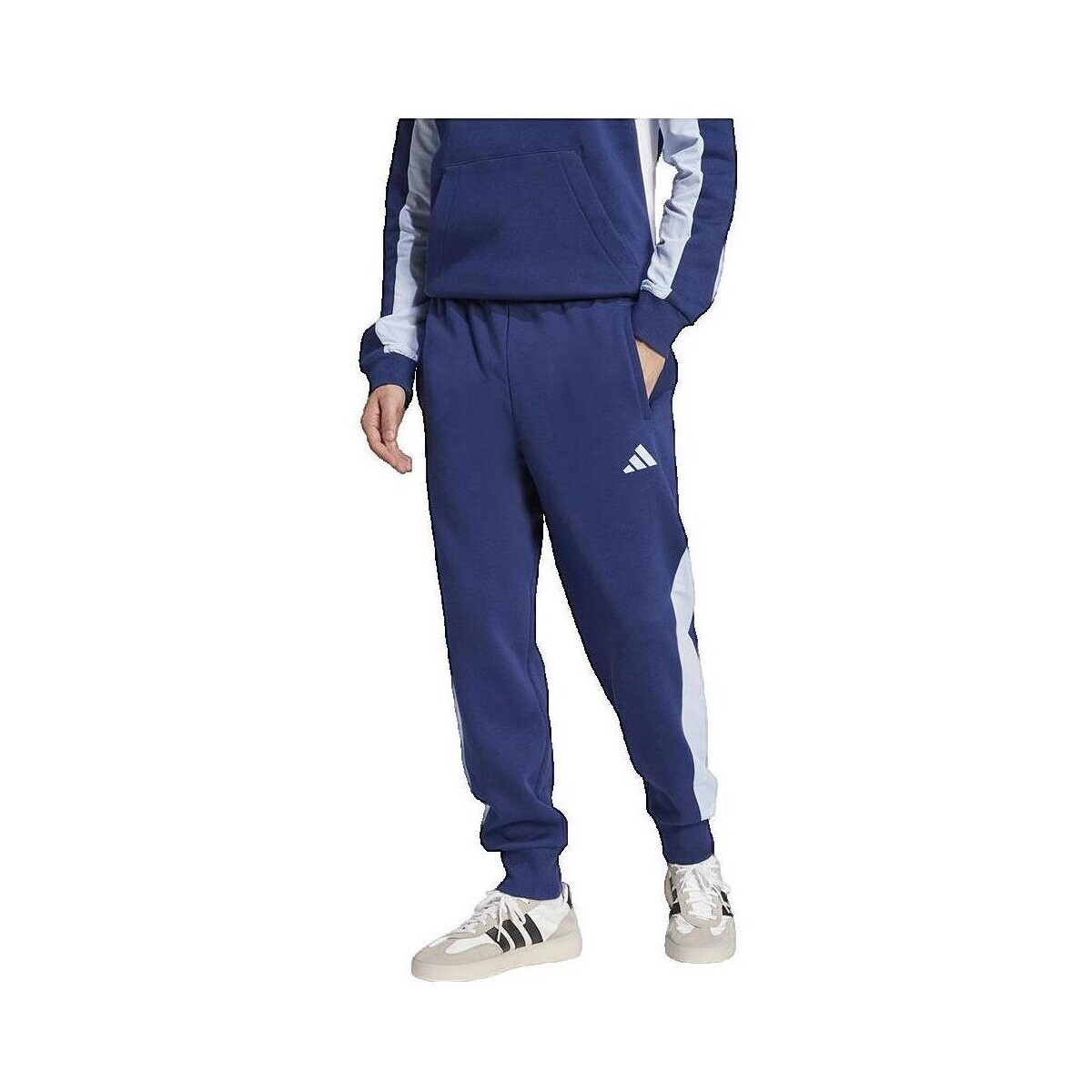 adidas  Pantalon  Essentials Colorblock  Modrá