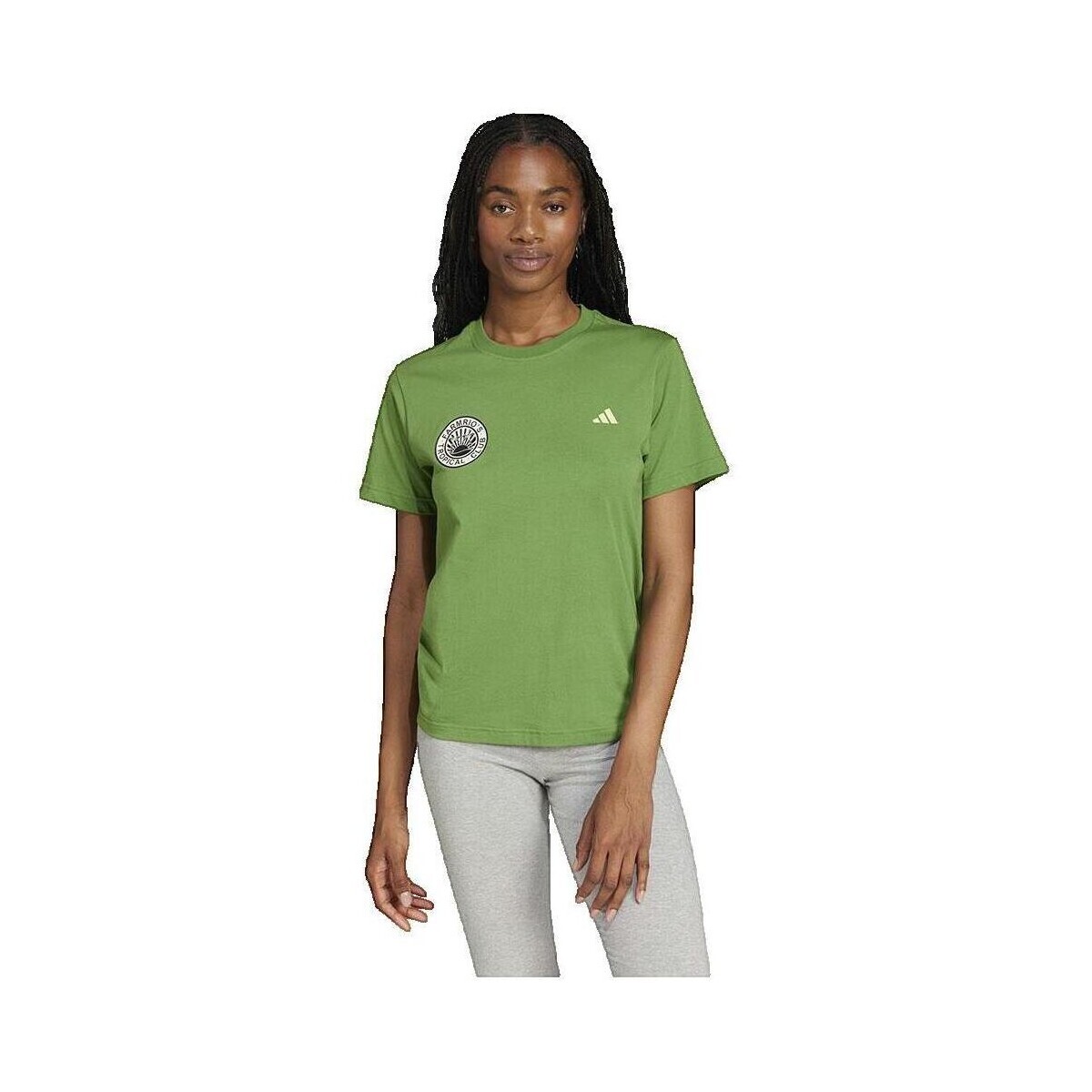 adidas  T-shirt  graphique FARM Rio  Zelená