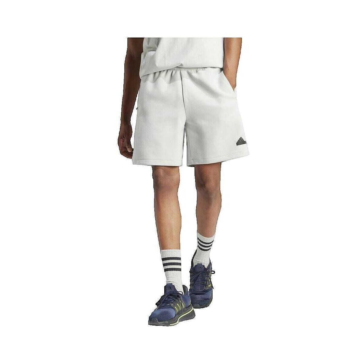 adidas  Short  Z.N.E. Premium ample à taille haute  Stříbrná