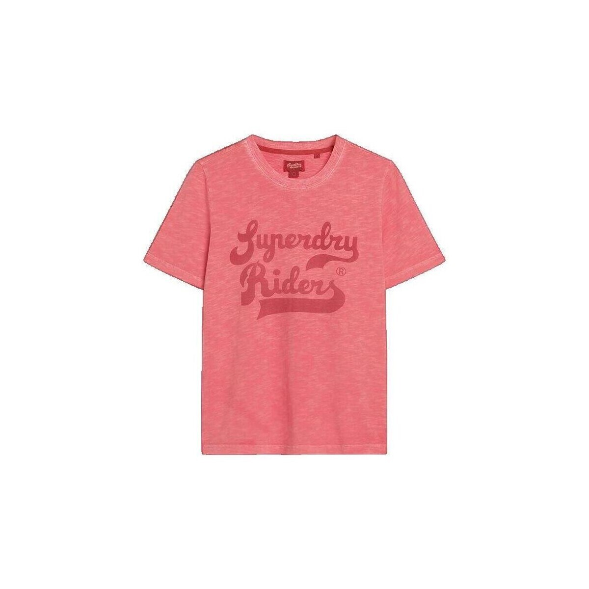 Superdry  T-shirt  Archive Kiss Print manches courtes