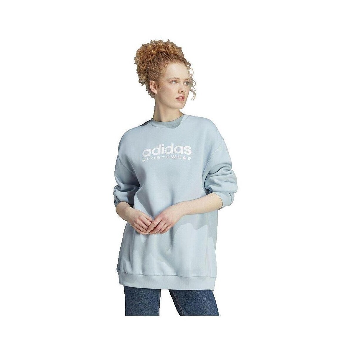adidas  Sweat-shirt  ample ras-du-cou  Modrá
