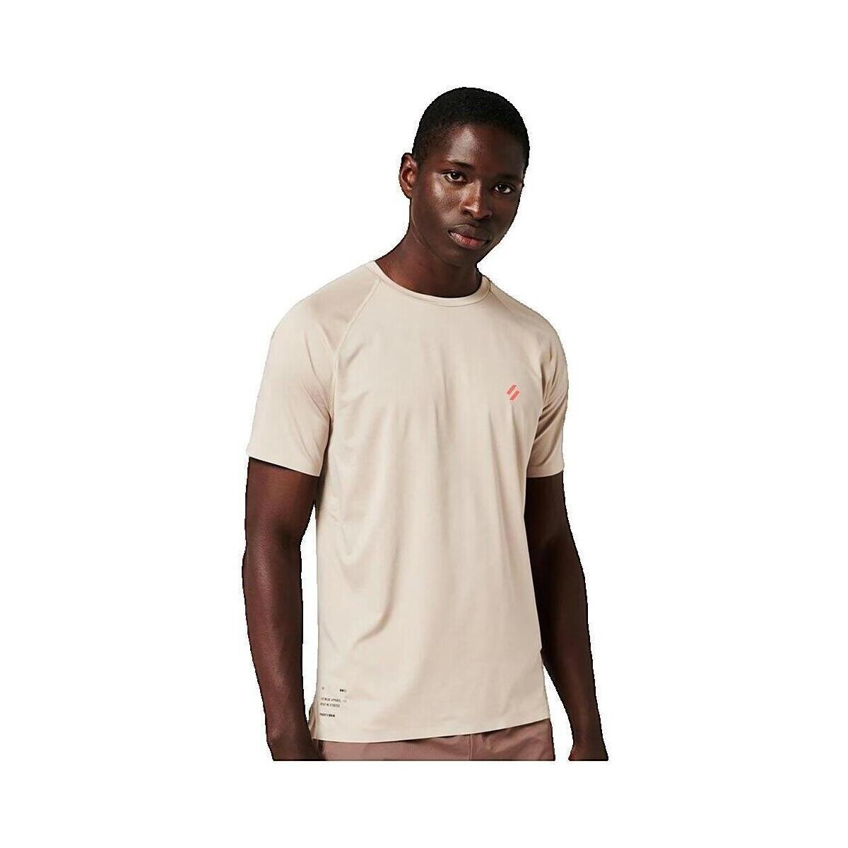 Superdry  T-shirt  Train Premium beige  Béžová
