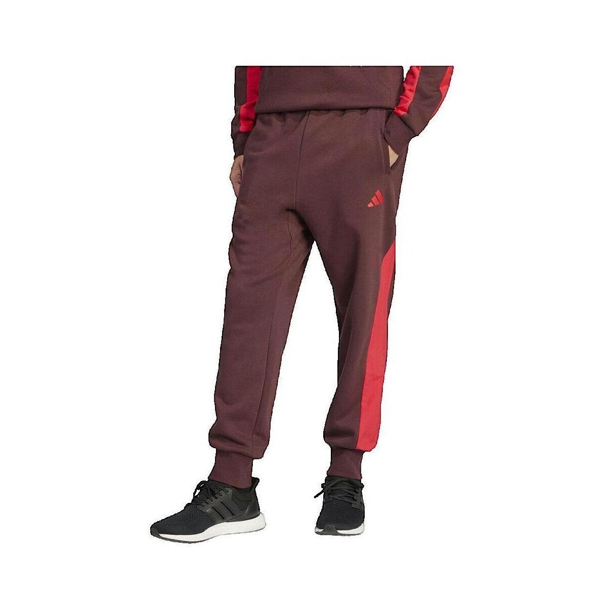 adidas  Pantalon  Seasonal Essentials Colorblock Beige  Béžová