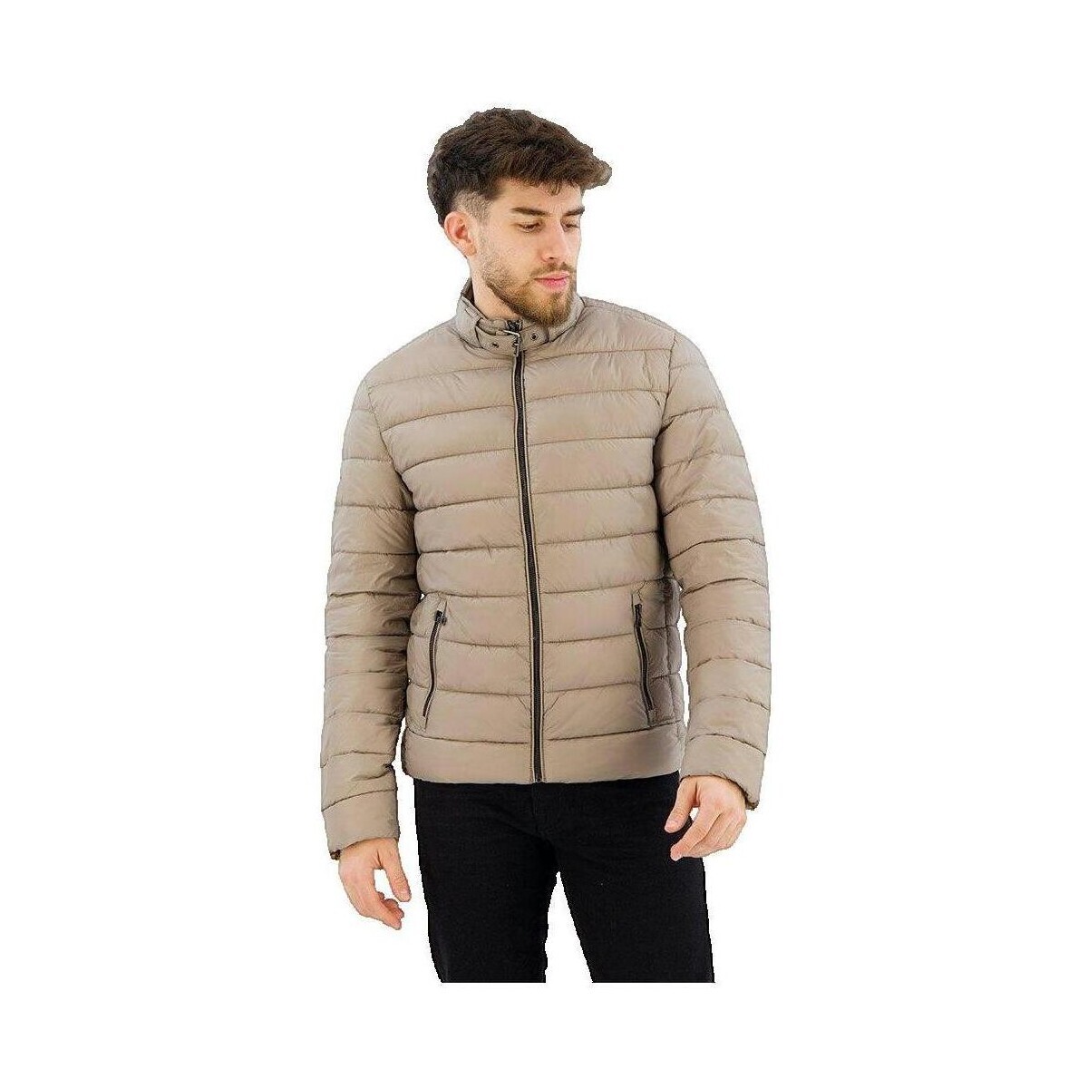 Superdry  Doudoune  beige ajustée  Béžová