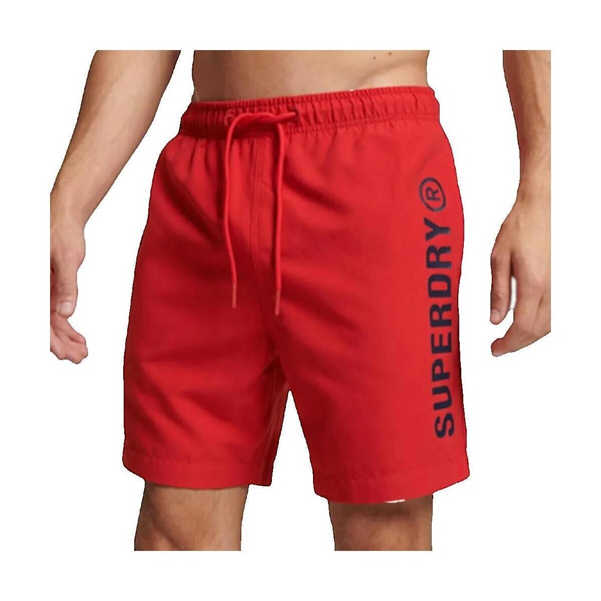 Superdry  Short  Core Sport 1 Rouge  Červená