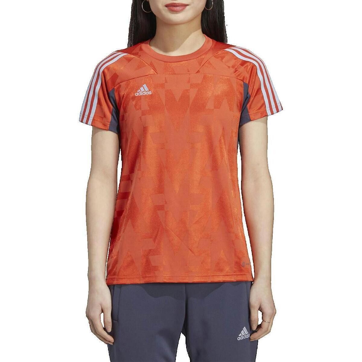 adidas  T-shirt  Tiro orange  Oranžová