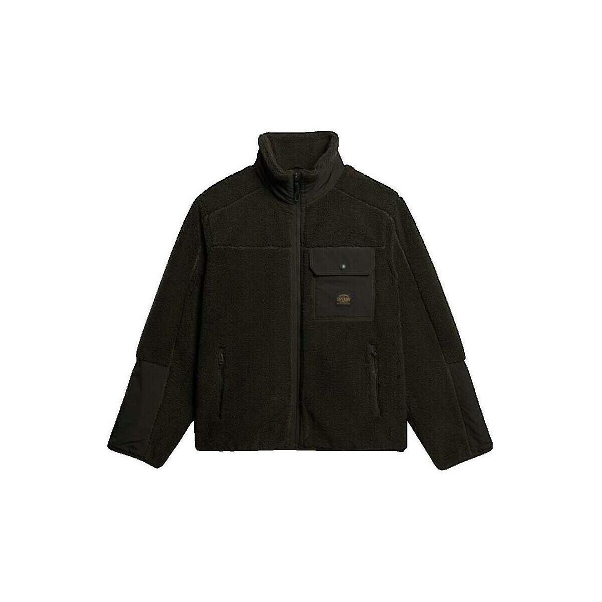 Superdry  Veste  Expedition Borg Hybrid  Zelená