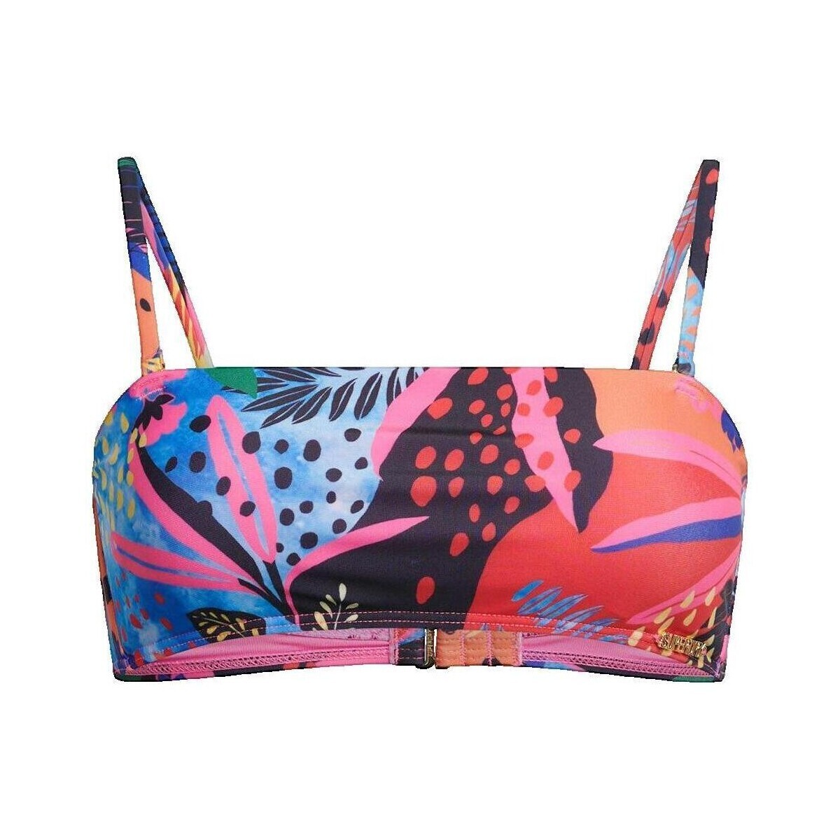 Superdry  Haut de maillot de bain  Tropical Bandeau  Modrá