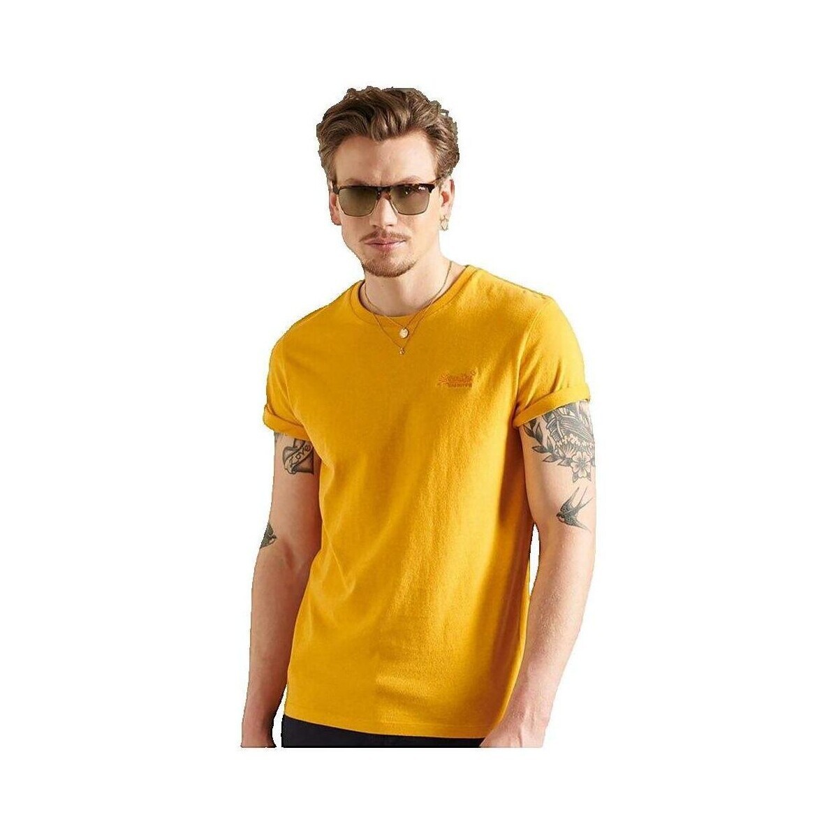 Superdry  T-shirt  Vintage Logo  Žlutá
